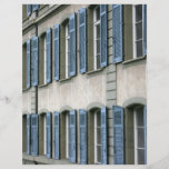 Windows at Bern, Switzerland Full Color Flyer