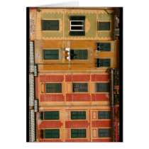 Windows in Portofino, Italy Card