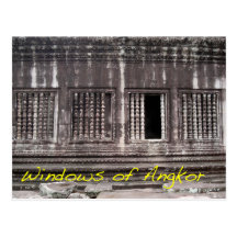 Windows of Angkor Post Cards