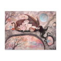 Winds of Autumn Fairy Dragon Postcard