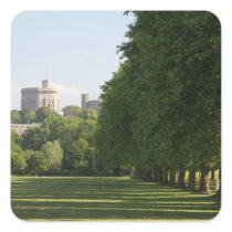 Windsor Castle Square Sticker