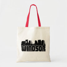 Windsor Skyline Tote Bags