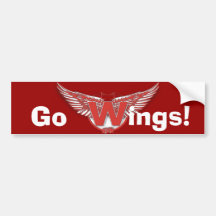 Windsor Wings Bumper Sticker