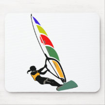 Windsurf with Excitement Mousepads