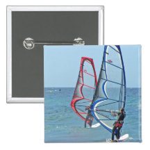 Windsurfer Trio  Pin