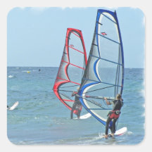 Windsurfer Trio  Stickers