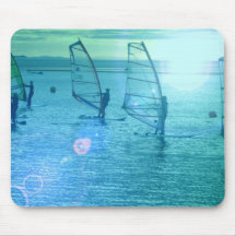 Windsurfing Design Mouse Pad