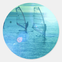 Windsurfing Design Sticker
