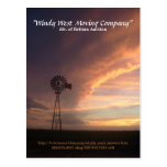 Windy West Moving Company Postcard