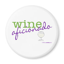 Wine Aficionado Fridge Magnets