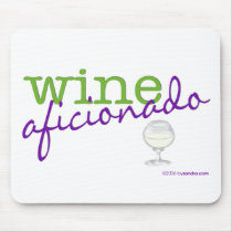 Wine Aficionado Mouse Pad