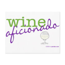 Wine Aficionado Postcards