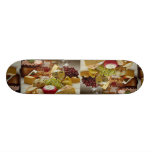 Wine and cheese party skate board deck