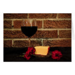Wine and Cheese Thinking of You Cards