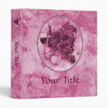 Wine and Cheese Vinyl Binder