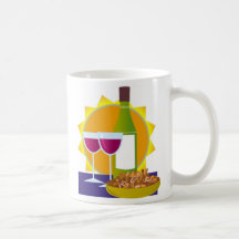 Wine and Nuts Coffee Mugs
