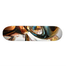 Wine and Spirits Abstract Skateboard