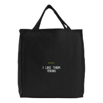 WINE APPAREL embroidered bags