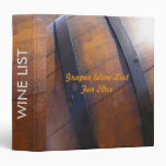 Wine Barrel Binder