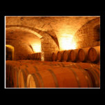 Wine Barrels Postcard postcards