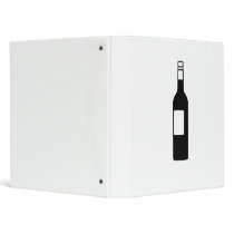 Wine bottle 3 ring binder