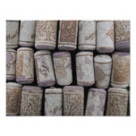 Wine Bottle Corks Phototography Print photography