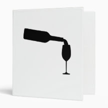 Wine bottle glass binder