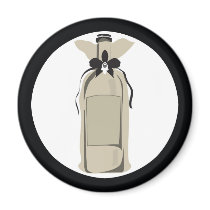 Wine Bottle Magnet
