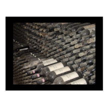 Wine Bottles Postcard