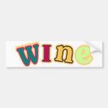 Wine Bumper Stickers