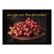 Wine & Cheese Party Invitations