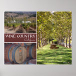 Wine Country, California Print