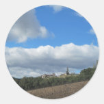 Wine Country in Winter Sticker