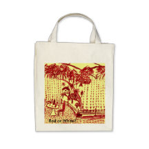 wine country tote, Red or White? Tote Bag