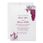 Wine Country Wedding Invitation