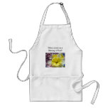 Wine counts as a Serving of Fruit! apron Spring