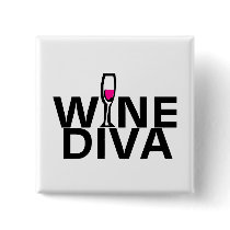 Wine Diva Buttons