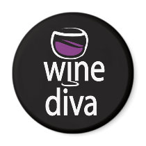 Wine Diva Fridge Magnets