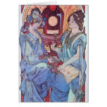 Wine Drinking Women Cards