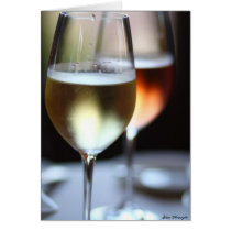 Wine Glasses Card