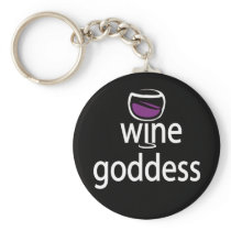 Wine Goddess Keychain