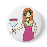 Wine Goddess Pink Ribbon Breast Cancer Awareness
