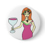 Wine Goddess Pink Ribbon Breast Cancer Awareness