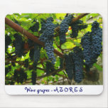 Wine grapes mouse pad