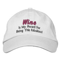 Wine Is My Award. Fabulous (inspired by Wine Diva)