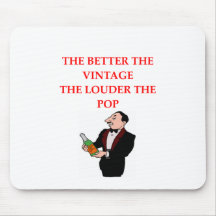 wine joke mousepad