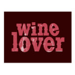 Wine Lover Post Cards
