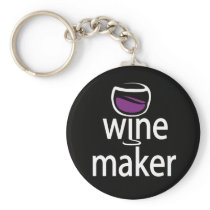 Wine Maker Key Chains