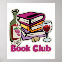 Wine: My Book Club Posters