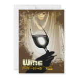 Wine pairing tasting party ~ elegant personalized invitation